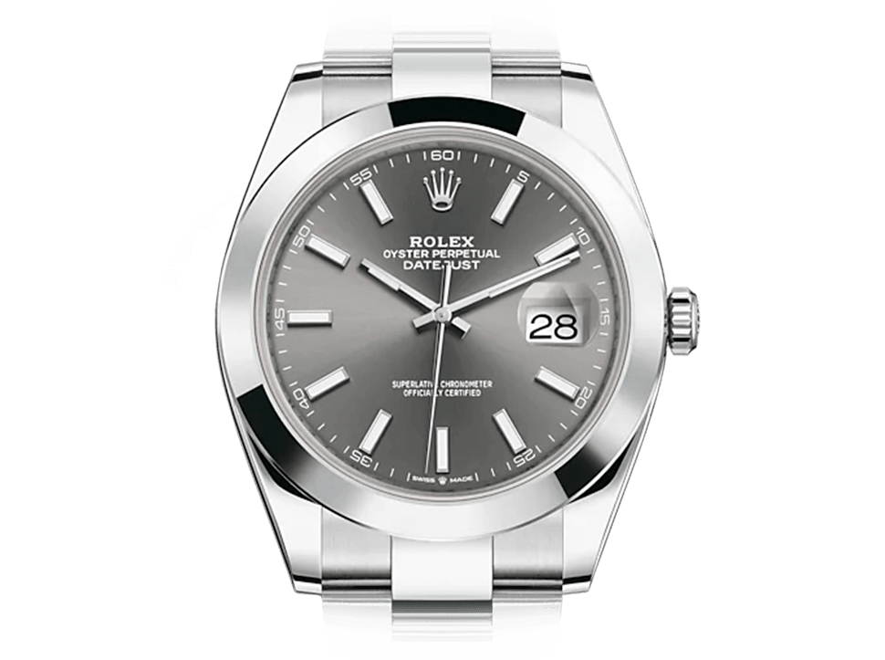 Buy original Rolex DATEJUST 41 m 126300-0007 with Bitcoins!