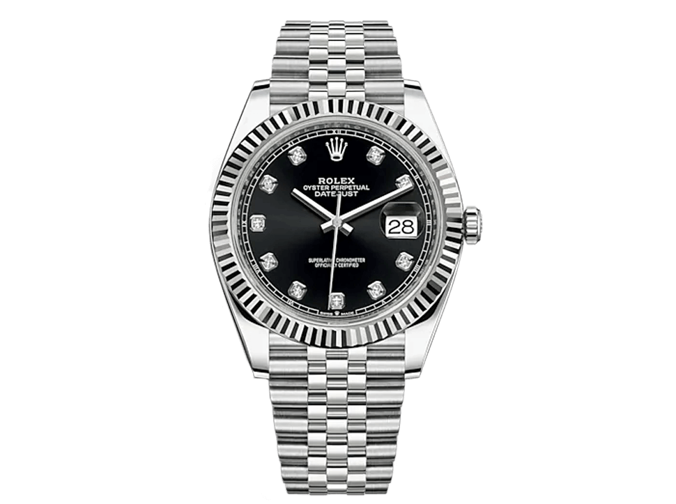 Buy original Rolex Datejust 41 m 126334-0012 with Bitcoins!