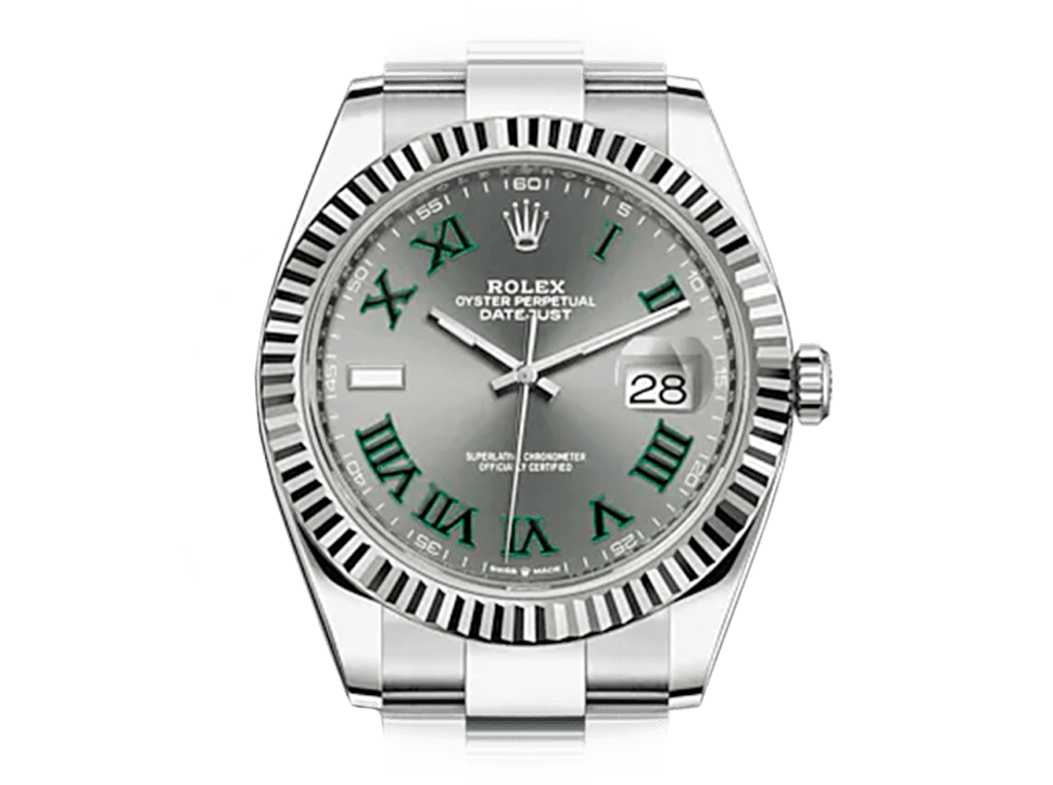 Buy original Rolex DATEJUST 41 m 126334-0021 with Bitcoins!