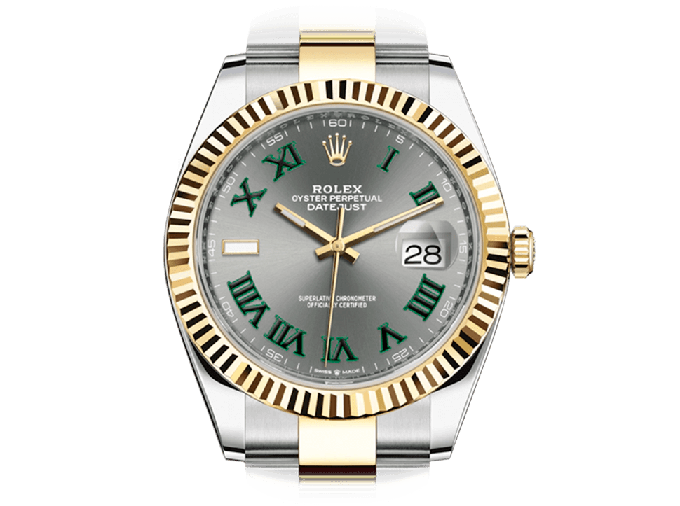 Buy original Rolex DATEJUST 41 m126333-0019 with Bitcoins!