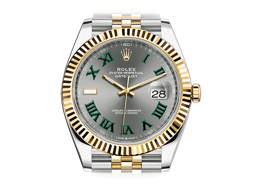 Buy original Rolex DATEJUST 41 m 126333-0020 with Bitcoin!