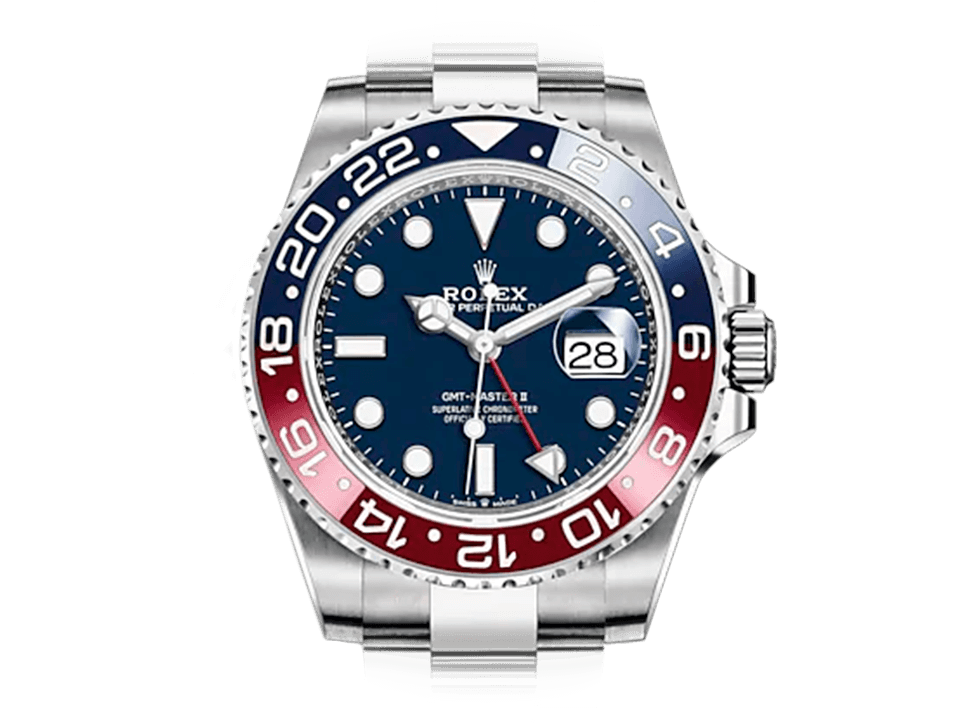 Buy original Rolex GMT-Master II m 126719blro-0003 with Bitcoins!