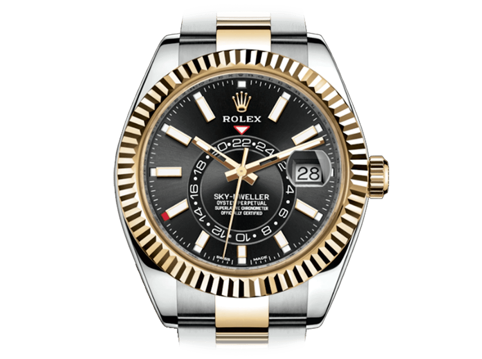 Buy original Rolex SKY-DWELLER (326933) 2017 with Bitcoin!