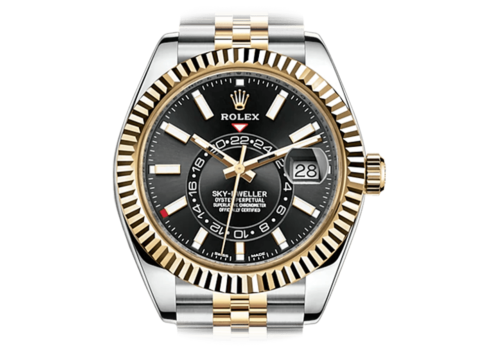 Buy original Rolex SKY-DWELLER m 326933-0005 with Bitcoin!