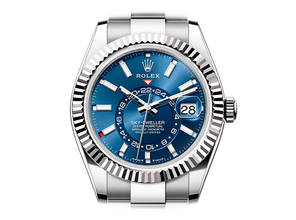 Buy original Rolex SKY-DWELLER m 336934-0005 with Bitcoin!