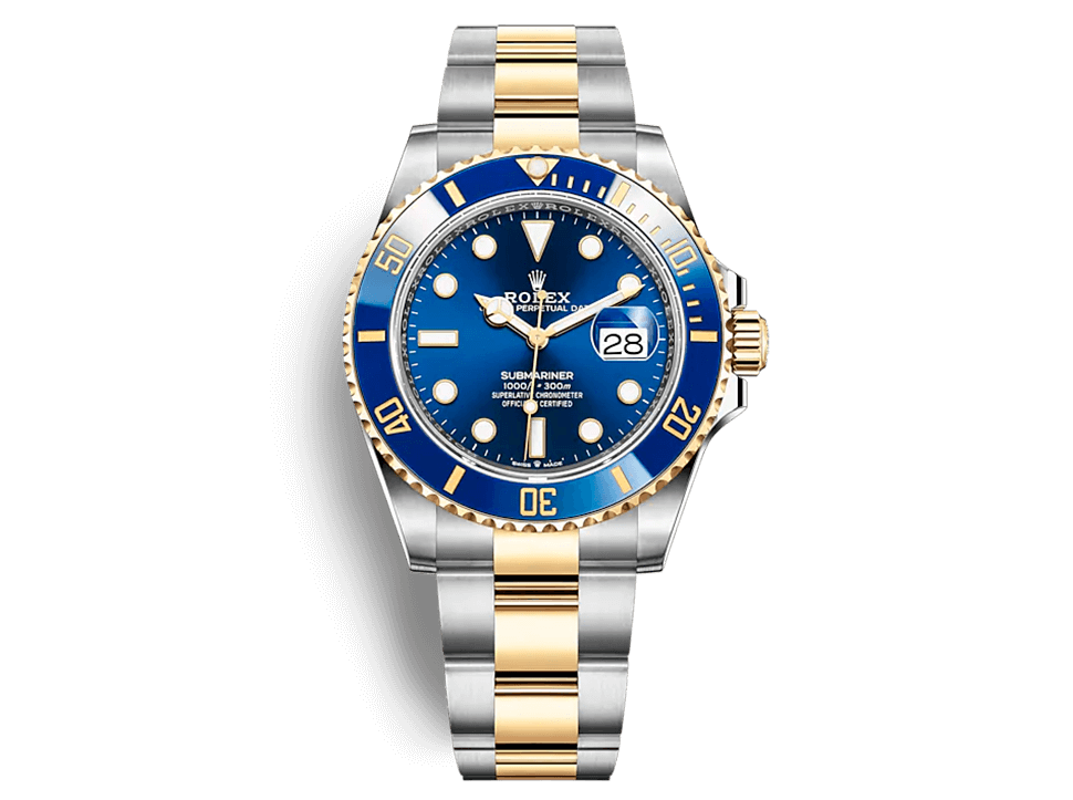 Buy original Rolex Submariner m 126613lb-0002 with Bitcoin!