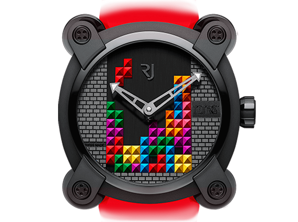 Buy original Romain Jerome MOON INVADER TETRIS-DNA RJ.M.AU.IN.010.01 with Bitcoin!