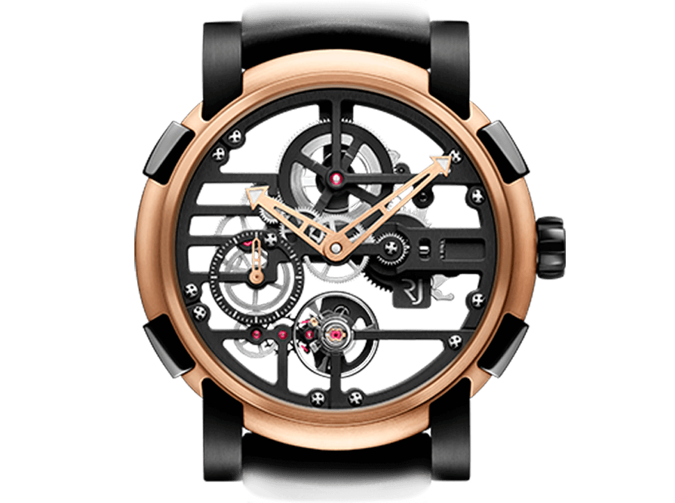 Buy original Romain Jerome SKYLAB GOLD BLACK RJ.M.AU.031.02 with Bitcoin!