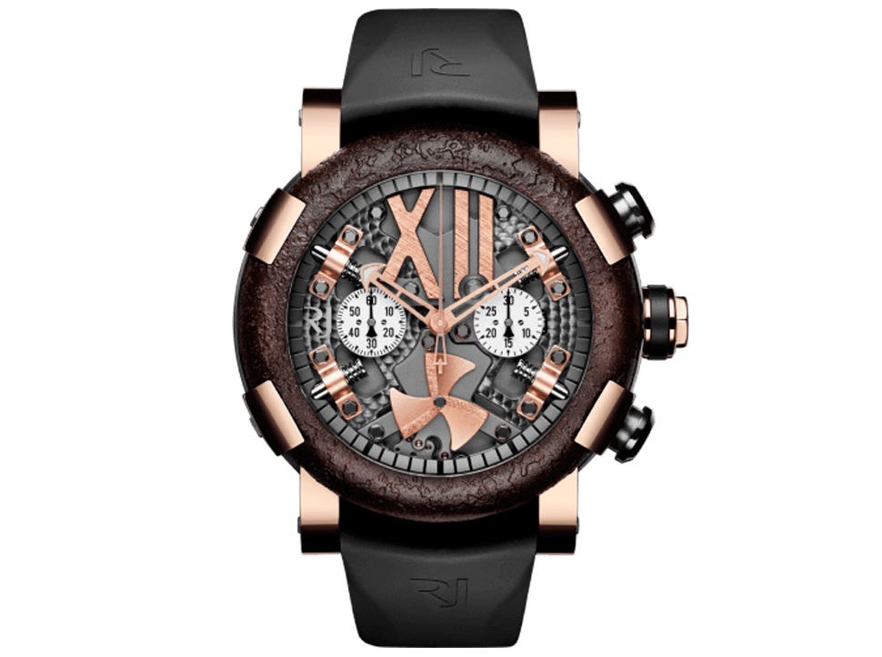 Buy original Romain Jerome STEAMPUNK CHRONOGRAPH RJ.T.CH.SP.003.01 with Bitcoin!