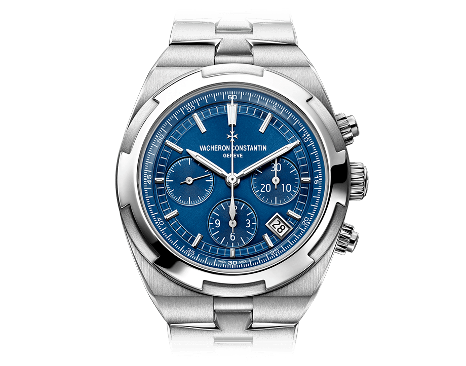 Buy original Vacheron Constantin Overseas Chronograph 5500V/110A-B148 with Bitcoins!