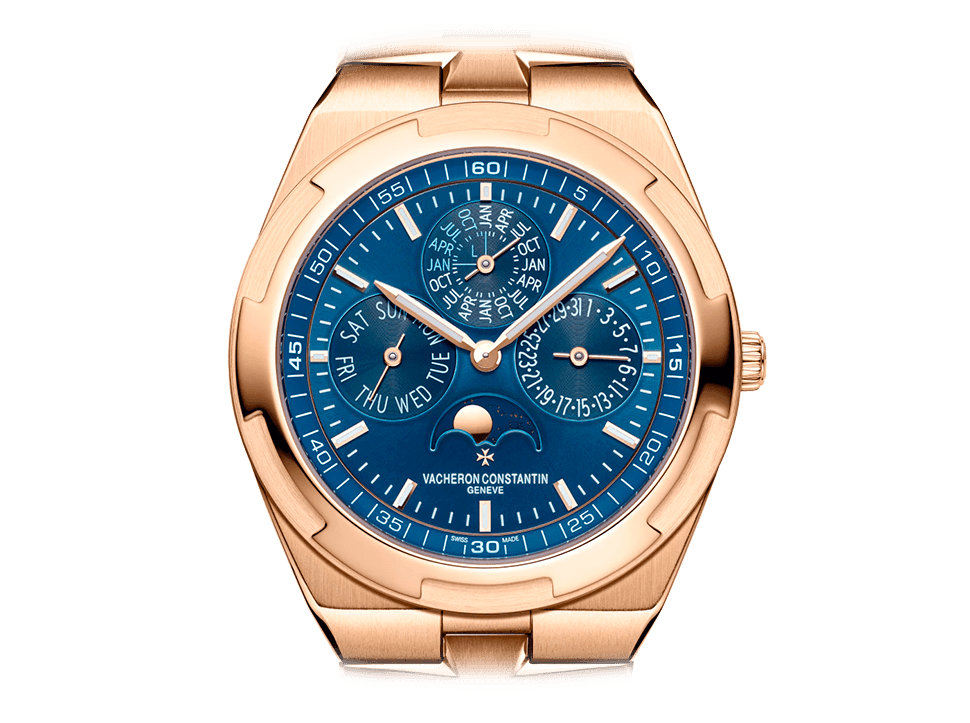 Buy original Vacheron Constantin Overseas Chronograph Perpetual Calendar Ultra-thin 4300V/120R-B509 with Bitcoin!