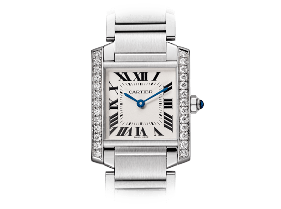 Buy original Cartier TANK FRANÇAISE W4TA0009 with Bitcoins!