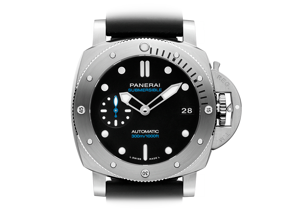 Buy original Panerai Submersible PAM02973 with Bitcoin!