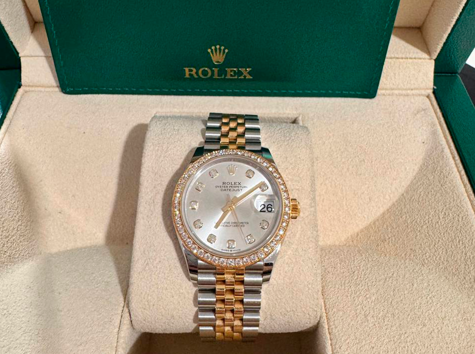 Buy original Rolex DATEJUST 31 m 278383rbr-0020 with Bitcoin!