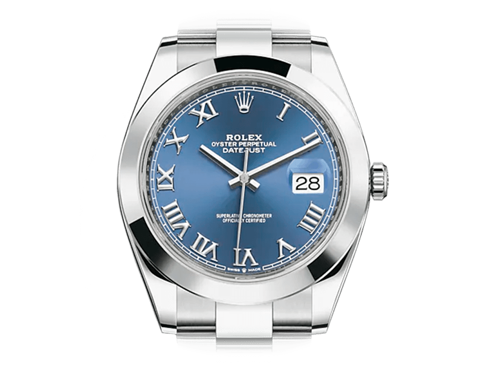 Buy original Rolex DATEJUST 41 m 126300-0017 with Bitcoins!