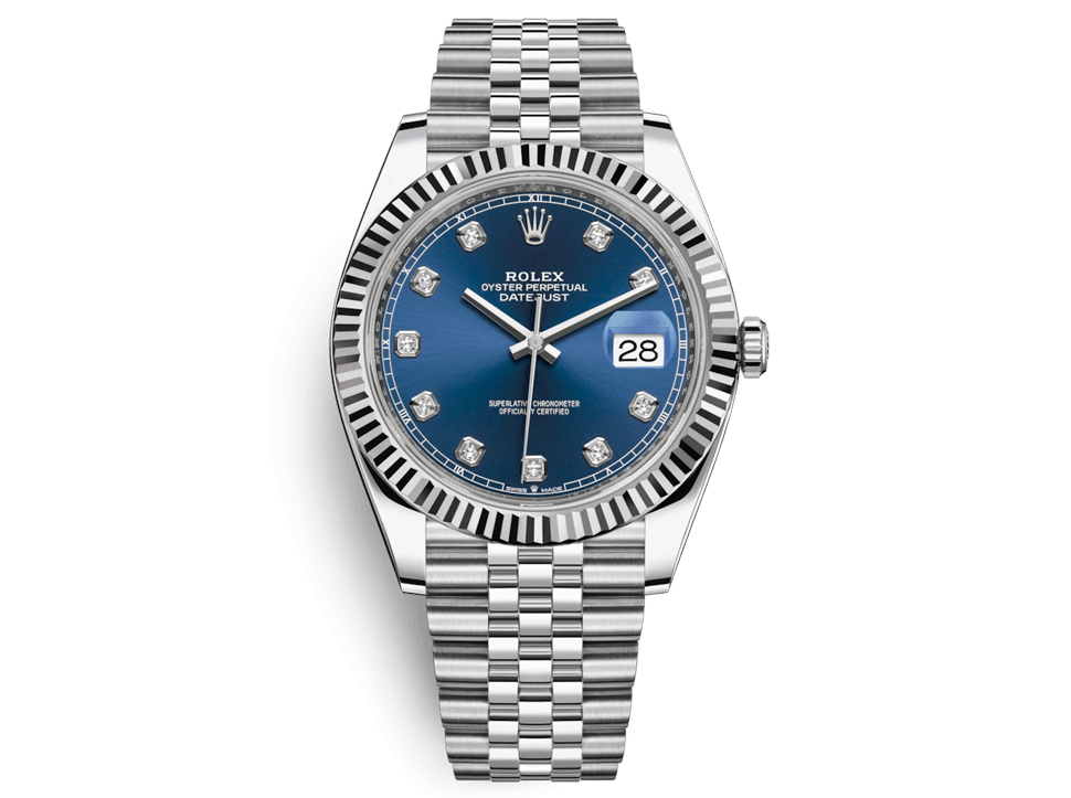 Buy original Rolex DATEJUST 41 m 126334-0016 with Bitcoins!