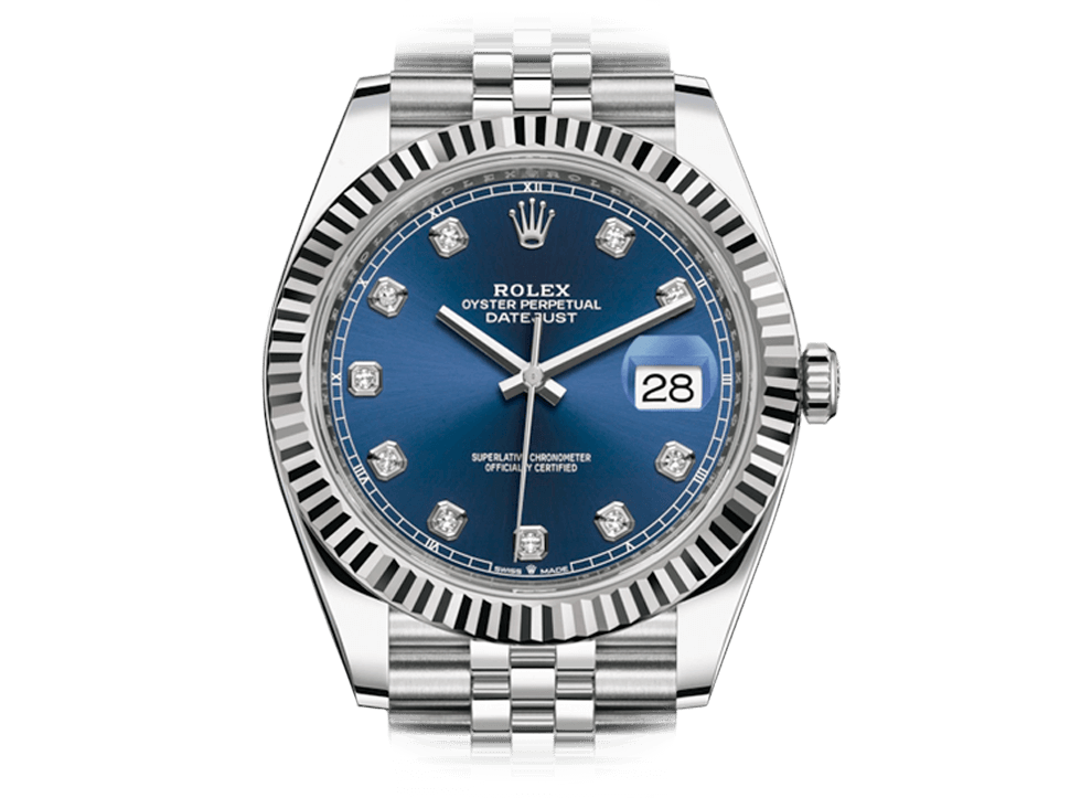 Buy original Rolex DATEJUST 41 m 126334-0016 with Bitcoins!