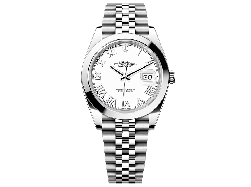 Buy original Rolex DATEJUST 41 m126300-0016 with Bitcoin!