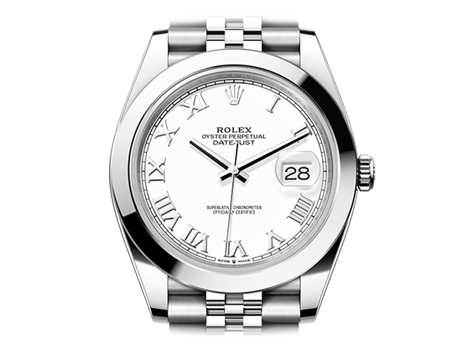 Buy original Rolex DATEJUST 41 m126300-0016 with Bitcoin!