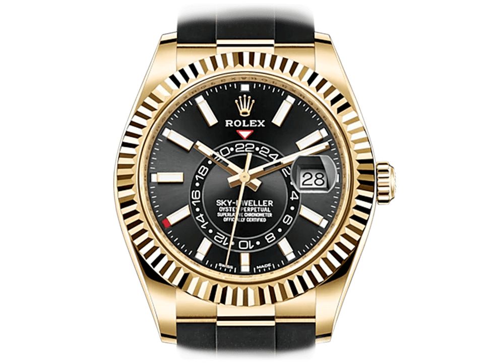 Buy original Rolex SKY-DWELLER m 326238-0009 with Bitcoin!