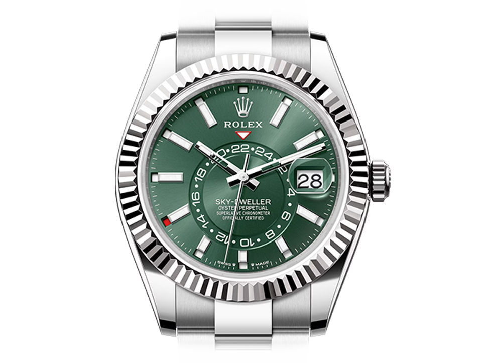 Buy original Rolex SKY-DWELLER m 336934-0001 with Bitcoin!