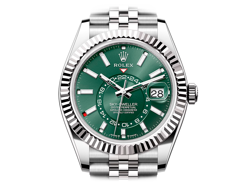 Buy original Rolex SKY-DWELLER m 336934-0002 with Bitcoin!