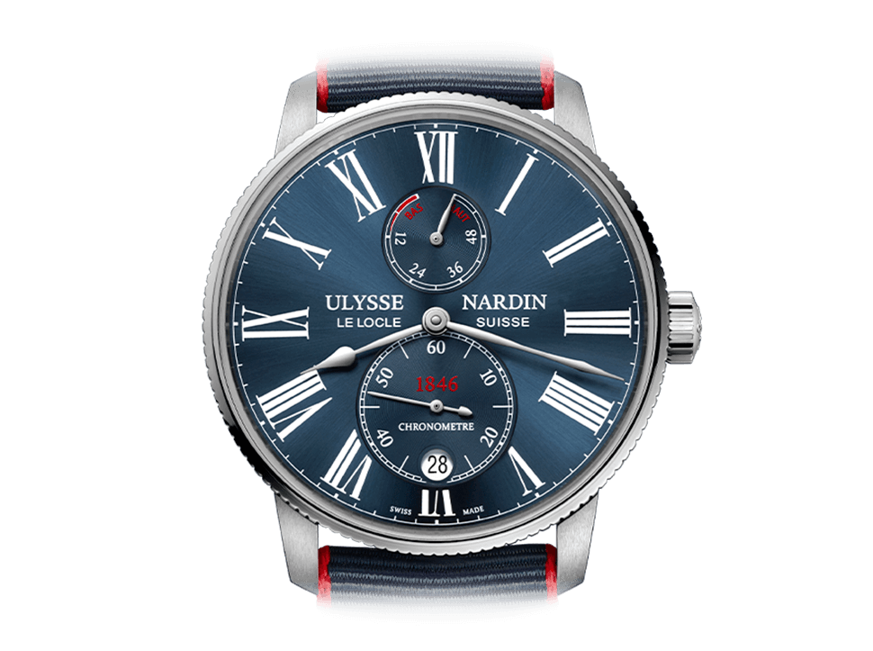 Buy original Ulysse Nardin Marine Torpilleur 1183-310-3A/0A with Bitcoin!