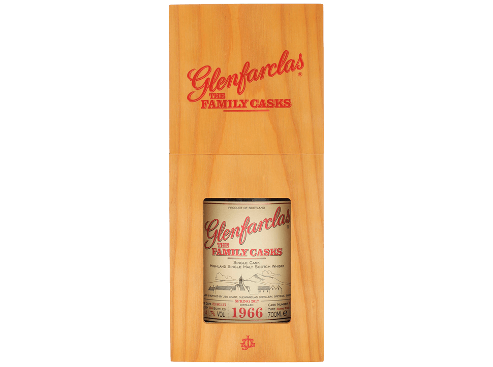 Buy original Whiskey Glenfarclas Vintage 1966 Spring 2017 with Bitcoin!