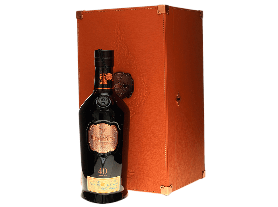 Buy original Whiskey Glenfiddich 40 years with Bitcoin!