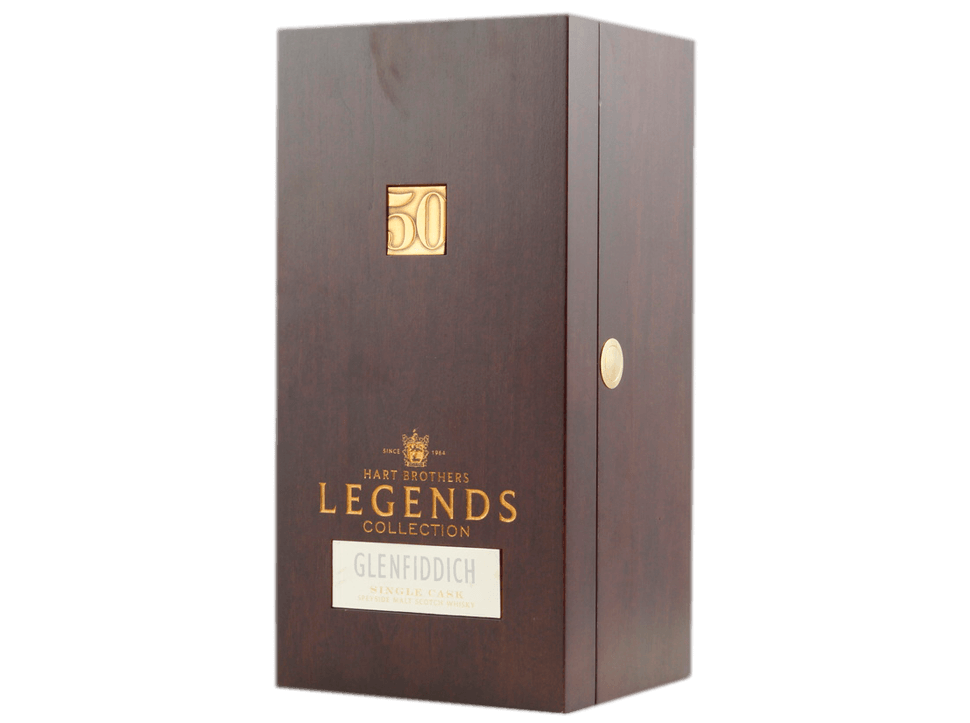 Buy original Whiskey Glenfiddich 50 Years Hart Brothers The Legends  with Bitcoin!