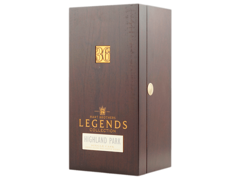 Buy original Whiskey Highland Park 36 Years Hart Brothers The Legends with Bitcoin!