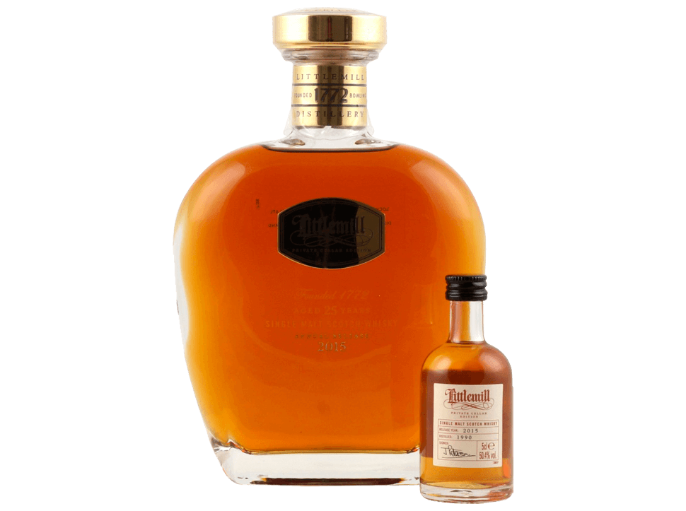 Buy original Whiskey Littlemill 25 years with Bitcoin!