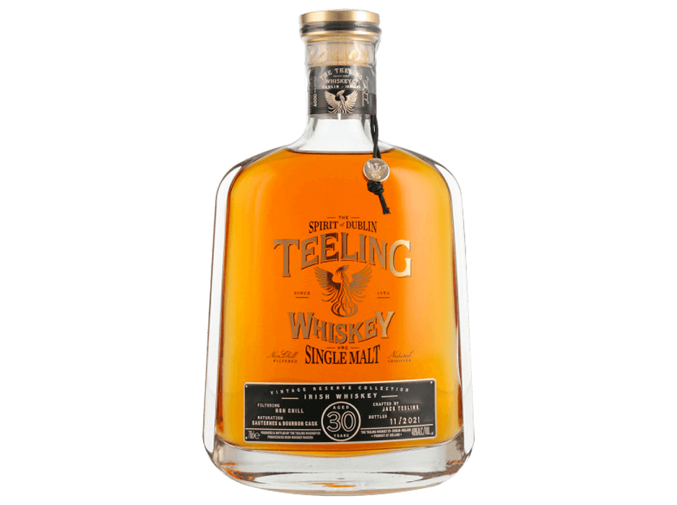 Buy original Whiskey Teeling 30 YO Vintage Single Malt Irish with Bitcoin!