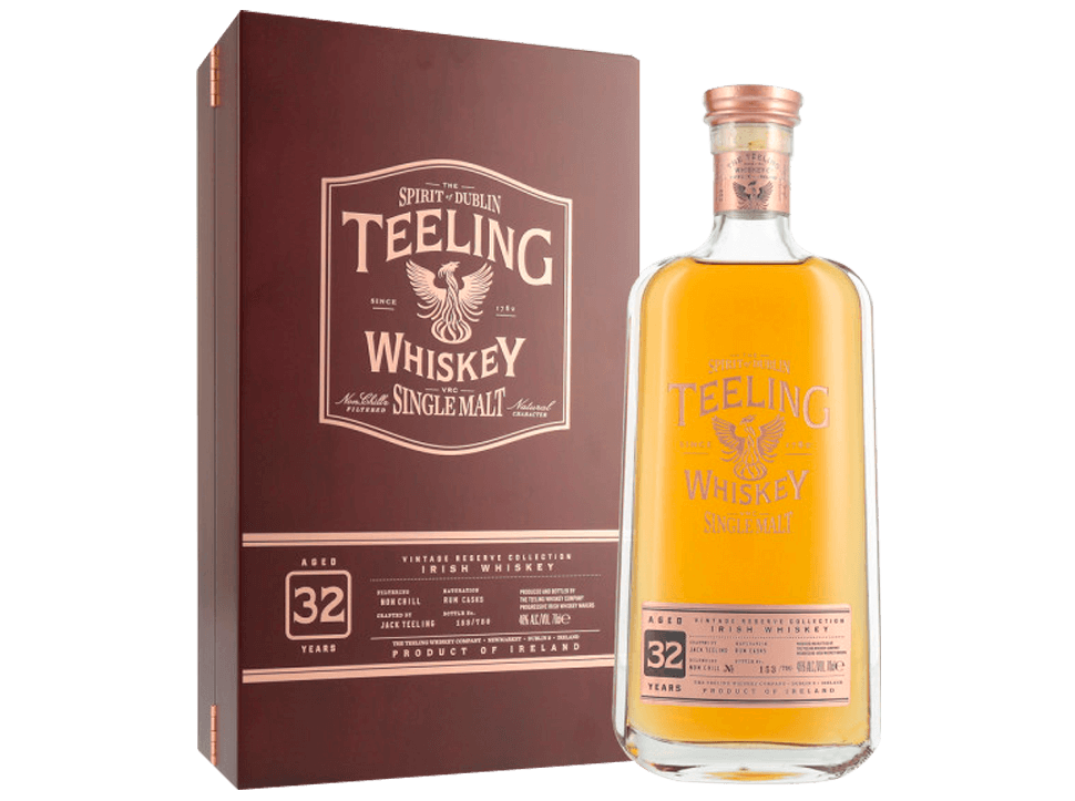 Buy original Whiskey Teeling 32 YO Irish with Bitcoin!